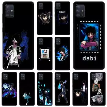Чехол для телефона Dabi My Hero Academia с аниме для Samsung Galaxy A51 A71 A21S A12 A11 A31 A41 A72 A01 A03s A52 A32 A22 A13 5G Samsung A11