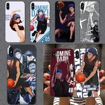 Чехол для телефона Daiki Aomine Kuroko No Basuke для IPhone 14 13 12 11 XS X 8 7 6 Plus Mini Pro Max SE 2022, мягкий черный чехол для телефона iPhone 14