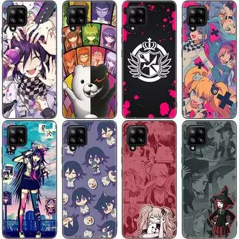 Чехол для телефона DANGANRONPA для Samsung Galaxy A12 A02S A22 A32 A52 A72 A71 A51 A41 A31 A21 A11 A50 A70 A10S A20S, черный мягкий чехол Samsung A41