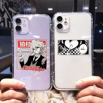 Чехол для телефона Danganronpa V3 Killing Harmony для iPhone 13 12 Pro MAX 11 XR 7 X XS SE20 8 6 Plus, прозрачный мягкий силиконовый чехол с изображением аниме iphone 6Plus