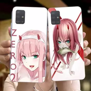 Чехол для телефона Darling In The Franxx ZERO TWO для Huawei P50 P40 P30 Pro Mate 40 30 Pro Nova 8 8i Y7P Honor, прозрачный чехол для телефона Huawei P50 Pro