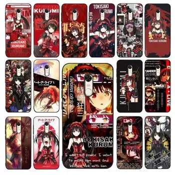 Чехол для телефона Date A Live Kurumi Tokisaki Anime для Redmi 5 6 7 8 9 10 plus pro 6 7 8 9 A GO K20 K30 K40 pro plus F3 Fundas Redmi 7