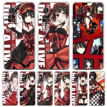Чехол для телефона Date A Live с аниме Токисаки Куруми для Xiaomi Poco X3 NFC F3 M3 GT M4 Mi 11 Lite 5G Ultra 11T 11X 12 Pro 11i 12X Poco M3