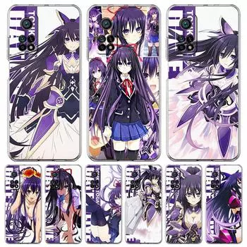 Чехол для телефона Date A Live Tohka Yatogami для Xiaomi Poco X3 NFC F3 M3 GT M4 Mi 11 Lite 5G Ultra 11T 11X 12 Pro 11i 12X, прозрачный чехол Poco M3