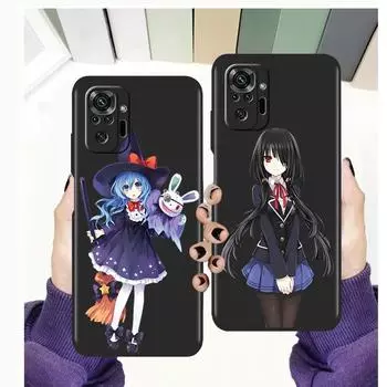 Чехол для телефона Date a Live Tokisaki Kurumi Funda для Xiaomi Redmi Note 8 11 10 Pro 10S 9S 9 9T 8T 9C 9A 8A 7 K40, игровой мягкий чехол Redmi 8
