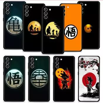 Чехол для телефона DBZ Dragon Ball Anime для Samsung Galaxy S20 S21 FE S22 Ultra S10 S9 S8 Plus S10e Note 20Ultra Silicon Cover Samsung S22 5G