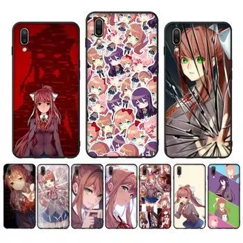Чехол для телефона DDLC Doki Literature для Redmi 8 9 9A для Samsung J5 J6 Note9 для Huawei NOVA3E Mate20lite Huawei Mate20Pro