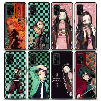 Чехол для телефона Demon Slayer для Oppo Realme 8i 8 9 7 6 5 Pro 9i 7i 5i 6i XT 5G, чехол Realme 8Pro Kamado Nezuko Kimetsu No Yaiba Realme 5(5i 5s 6i)