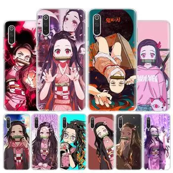 Чехол для телефона Demon Slayer Kamado Nezuko для Xiaomi Poco X3 GT X4 NFC M4 Pro M3 M2 F3 F2 F1 Mi Note 10 A3 A2 Lite A1 CC9E Fun Xiaomi Poco X3