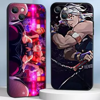 Чехол для телефона Demon Slayer Uzui Tengen для iPhone 12 11 13 11Pro 6 7 8 12mini XR XS 12Pro MAX SE 2020 13 Pro, мягкий чехол из ТПУ 6 6S
