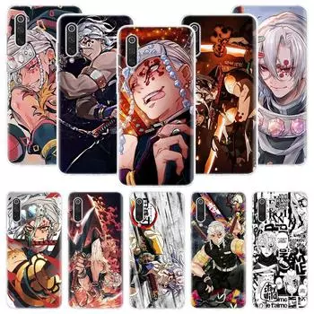 Чехол для телефона Demon Slayer Uzui Tengen для Xiaomi Redmi Note 10 9 8 11 Pro 11T 11S 10S 9S 9A 9C 9T 8T 8A 7 7A 5 с художественным рисунком C Redmi Note 10(10S)