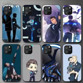 Чехол для телефона Detroit Become Human Game для Iphone 11 12 Mini 13 14 Pro Xs Max X 8 7 6s Plus 5 Se Xr Shell iPhone7plus