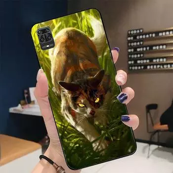 Чехол для телефона Deviant Art Cat для Redmi 9A 8A 6A Note 9 8 10 11S 8T Pro Max 9 K20 K30 K40 Pro PocoF3 Note11 5G чехол redminote11Epro