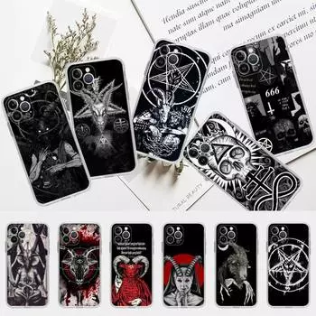 Чехол для телефона Devil Satan, силиконовый мягкий для iPhone 14, 13, 12, 11, Pro, Mini, XS, MAX, 8, 7, 6, Plus, X, XS, XR iphone 14
