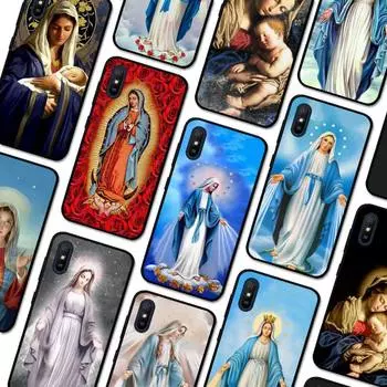 Чехол для телефона «Дева Мария и Христос» для Redmi 9A 8A 7A 7A 7 6A 5A 5 Plus 4X S2 GO K20 K30 6 Note 8 9 Pro K40 or K40 Pro