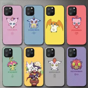 Чехол для телефона Digimon с рисунком для Iphone 11 12 Mini 13 14 Pro Xs Max X 8 7 6s Plus 5 Se Xr Shell iPhone13PROMAX