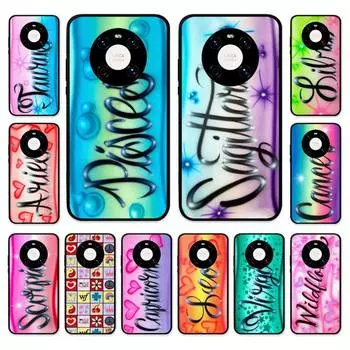 Чехол для телефона «Дикие цветы 12 созвездий» для Huawei Nova 7 Se 5 3i 3e 3 2 5i Mate 10 20 Lite 30 40 Pro 20x9 Huawei Mate50