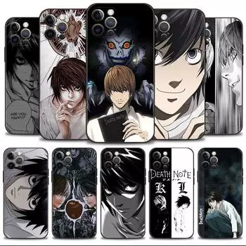 Чехол для телефона для Apple Iphone 14 13 12 11 Pro Max 13 12 Mini Xs Max Xr X 7 8 6 6s Plus чехол аниме Death Note L Light For iPhone 6 6S Plus