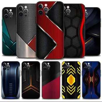 Чехол для телефона для Apple Iphone 14 13 12 11 Pro Max 13 12 Mini Xs Max Xr X 7 8 6 6s Plus, чехол из углеродного волокна для спортивного автомобиля For iPhone 6 6S Plus