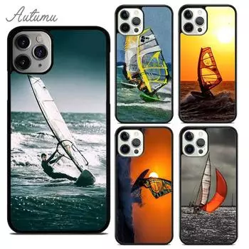 Чехол для телефона для экстремальных видов спорта, виндсерфинга и парусного спорта для iPhone 11 12 13 14 Pro Max mini XR XS SE 2020 7 8 Plus Galaxy S21 S22 iPhone 6plus