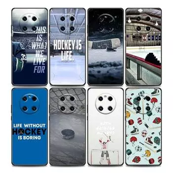 Чехол для телефона для хоккея на льду, бассейна и спорта для Huawei Mate 10 20 40 40Rs Y6 Y7 Y7a Y8s Y8p Y9a Enjoy 20e 2019 5G Lite Pro Plus черный чехол Mate 10