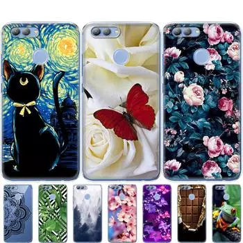 Чехол для телефона для huawei Nova 2 2s plus, мягкий силикон из ТПУ, прозрачная задняя крышка с рисунком и рисунком, полная защита на 360 градусов huawei nova 2