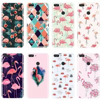 Чехол для телефона для Huawei P20 Lite Pro P9 P10 Plus P Smart, модный силиконовый чехол с изображением фламинго для Huawei P8 P9 Lite Mini 2017, чехол P7