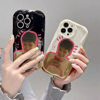 Чехол для телефона для Iphone14 XS Plus 13 Max XR 12 7 X Pro 8 11, прямой чехол из ТПУ в корейском стиле iPhone SE (2020) белый