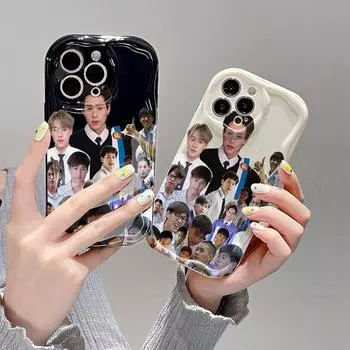 Чехол для телефона для Iphone14 XS Plus 13 Max XR 12 7 X Pro 8 11, прямой чехол из ТПУ в корейском стиле iPhone SE (2020) белый