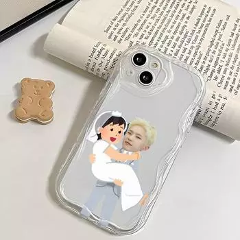 Чехол для телефона для Iphone14 XS Plus 13 Max XR 12 7 X Pro 8 11, прямой чехол из ТПУ в корейском стиле iPhone SE (2020) белый