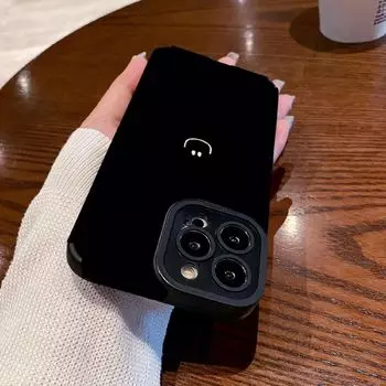 Чехол для телефона для Iphone 11 13 Pro Max 14 Plus 12, силиконовый бампер, задняя крышка для Iphone Xr Xs Max X 8 Plus 7 Se2020 6s, смайлик iphone 6s 6