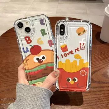 Чехол для телефона для iPhone 13 15 14 12 11 16 Pro Max XR XS SE Max 6 7 8 Plus для Samsung S24 A55 A32 S23 для yellowmi Note 13 12 11 10 Pro устойчив к падениям iPhone 15 жёлтый