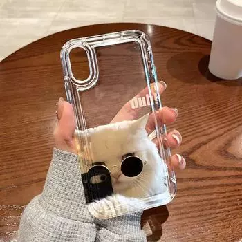 Чехол для телефона для iPhone 13 15 14 12 11 16 Pro Max XR XS SE Max 6 7 8 Plus для Samsung S24 A55 A32 S23 для yellowmi Note 13 12 11 10 Pro устойчив к падениям iPhone 15 белый