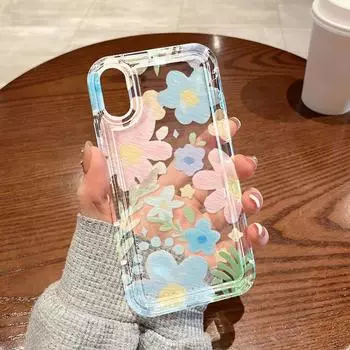 Чехол для телефона для iPhone 13 15 14 12 11 16 Pro Max XR XS SE Max 6 7 8 Plus для Samsung S24 A55 A32 S23 для yellowmi Note 13 12 11 10 Pro устойчив к падениям iPhone 15 жёлтый