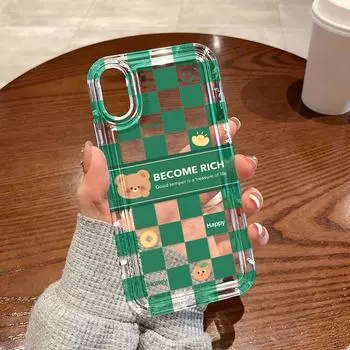 Чехол для телефона для iPhone 13 15 14 12 11 16 Pro Max XR XS SE Max 6 7 8 Plus для Samsung S24 A55 A32 S23 для yellowmi Note 13 12 11 10 Pro устойчив к падениям iPhone 15 чёрный