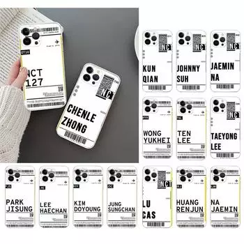 Чехол для телефона для Iphone 14 13 12 11 Pro Max Xs Xr X 12mini 14 Plus авиабилет США Лондон Токио чехол для телефона Funda Capa Cell iPhone 11Pro