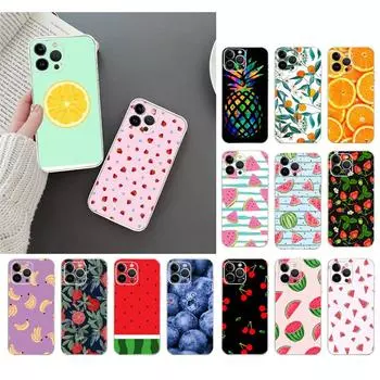 Чехол для телефона для Iphone 14 13 12 11 Pro Max Xs Max Xr X 12mini 14 Plus Se Fruit Case Funda Capa Cell iphone 14