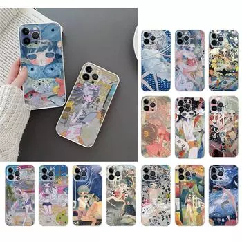 Чехол для телефона для Iphone 14 Pro Max 13 12 11 Pro Max Xs Xr X 12mini 7 8 14 Plus Se Aya Takano Art Case Funda iphone 14Plus