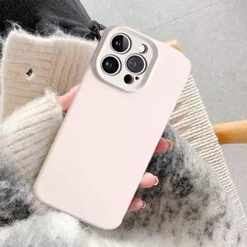 Чехол для телефона для IPhone 15/15 Plus/15 Pro/15 Promax Премиум силиконовый противоударный защитный чехол с защитой от отпечатков пальцев защитный чехол для телефона для мужчин, женщин и девочек For iphone 15 Plus розовый