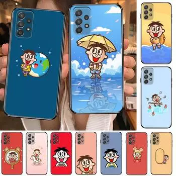 Чехол для телефона для маленького мальчика Samsung Galaxy A70 A50 A51 A71 A52 A40 A30 A31 A90 A20E 5G a20s Black Shell Art Cell Cove Galaxy A51