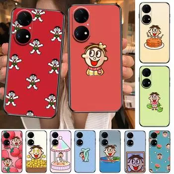 Чехол для телефона для маленького мальчика Huawei p50 P40 p30 P20 10 9 8 Lite E Pro Plus Black Etui Coque Painting Hoesjes comic fas Huawei P20 lite