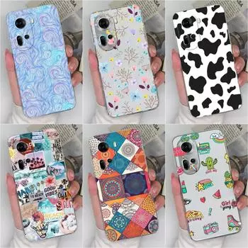 Чехол для телефона для OPPO Realme A3 P1 12 Lite C67 Pro + Find X7 Ultra, чехол с необычным дизайном, прозрачный силиконовый мягкий модный корпус для OPPO Capa Oppo Reno 11 5G