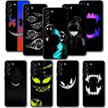 Чехол для телефона для Samsung Galaxy S23 S22 S21 S20 Fe Ultra S10 S9 S8 Plus Note 20ultra 10plus, чехол Terror Demon Smile Teeth Samsung Note 10 Plus