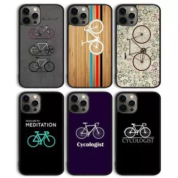 Чехол для телефона для шоссейного велосипеда, велосипедиста, задняя крышка для iPhone 13 11 12 Pro Max mini XS XR X 8 Plus 7 SE 2020 6S 5S Coque Shell iPhone 5 5s