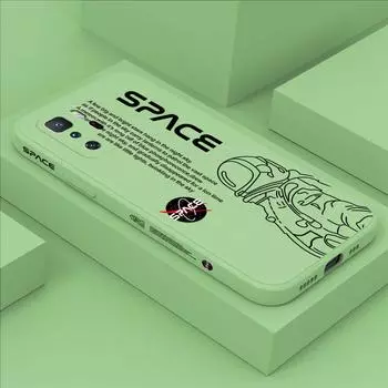 Чехол для телефона для Xiaomi Mi 10 9T 8 10T 11T Pro 11 Lite Poco X3 M3 Pro Redmi 9A 9C 9T Note 10 8 9S Pro, мягкий силиконовый чехол с квадратным краем и узором Xiaomi Mi 8 чёрный