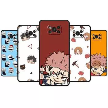 Чехол для телефона для Xiaomi POCO M4 Pro 5G M3 F3 10T X3 NFC 11T F4 GT MI 11 lite X4 9T аниме jujutsu kaisen Fashion Full POCO X4 NFC