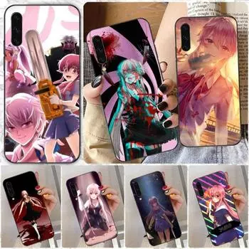 Чехол для телефона «Дневник будущего» Mirai Nikki для Samsung A91 A81 A73 A72 A71 A30S A20 A12 A13 A52 A53 4G 5G, мягкий черный чехол для телефона Samsung A91