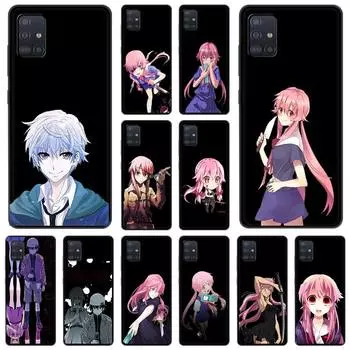 Чехол для телефона «Дневник будущего» с аниме Gasai Yuno для Samsung Galaxy A51 A71 A21S A12 A11 A31 A41 A72 A01 A03s A52 A32 A22 A13 5G Samsung A11