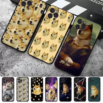Чехол для телефона Doge Dog Cheems Meme для iPhone 13 Pro MAX 14 11 12 Mini X XS XR 6 7 8 Plus SE 2020, мягкий чехол из ТПУ iphone 11promax