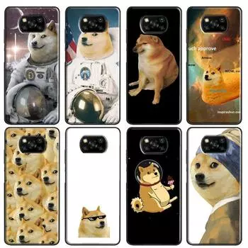 Чехол для телефона Doge Meme Kabosu для Xiaomi Mi 11T Pro 10T 11 Lite 11 Ultra Coque для POCO F3 X3 GT M3 M4 X3 Pro Mi 10Lite